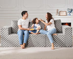 Modular Sectional Sofa 3-Seater Modular Couch - Image 3