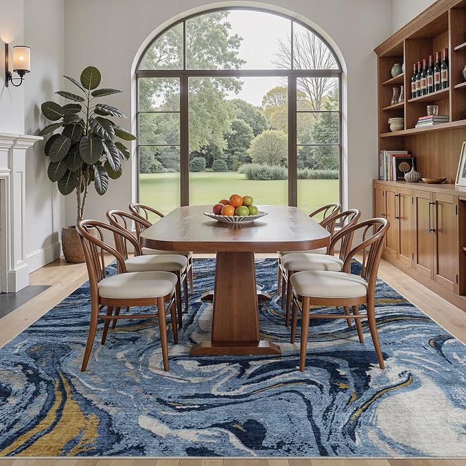 DMOYEST 9x12 Area Rug for Living Room - Image 5