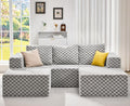 Hobestluk Modular Sectional Sofa Memory Foam Couch Oversized Sectional Sofa by YourHomeDeservesMore