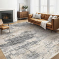 LOONGRUG 6x9 Area Rugs Washable Neutral Modern Living Room Rug Grey Brown | by LOONGRUG