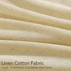 Modern Farmhouse Curtains Linen - Image 4