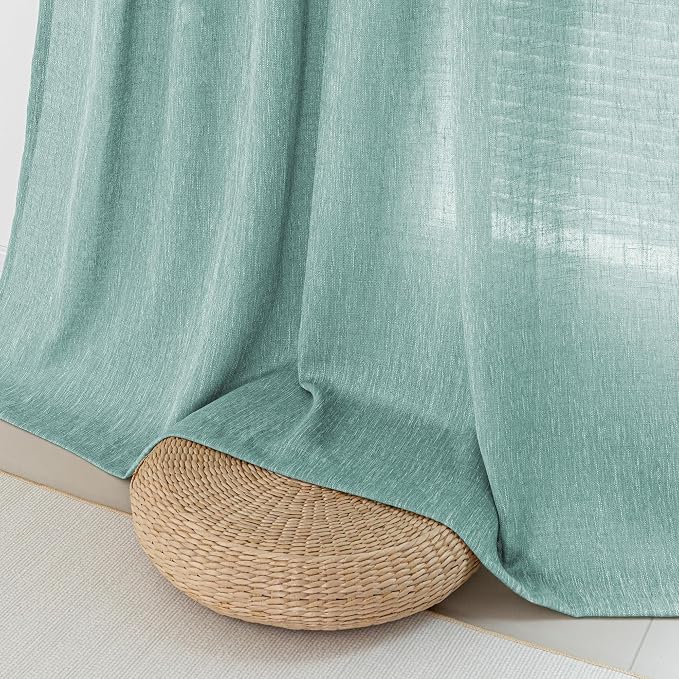 MYSKY HOME Turquoise Living Room Curtains - Image 5