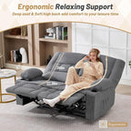 Loveseat Recliner Sofa, Big Large Reclining Sofa - Image 4