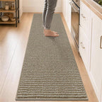BEQHAUSE Kitchen Runner Rugs 24"x96", Kitchen Mats by BEQHAUSE