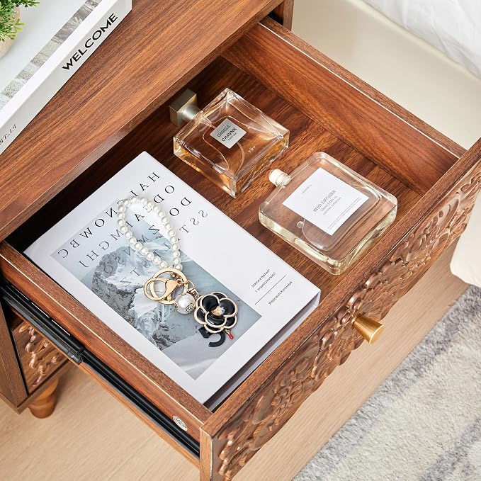 Nightstand, Farmhouse Bedside Table - Image 7