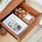 Nightstand, Farmhouse Bedside Table - Image 7