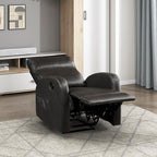 Lexicon Manual Recliner Chair, Faux Leather Reclining Chair, Wall Hugger - Image 9