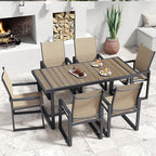 Jocoevol 7 Piece Patio Dining Set - Image 3