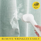 NICETOWN Linen Blackout 108 inch Curtains - Image 8