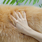 linmopm Faux Fur Sheepskin Rug, 2x3 ft | Shag Fluffy Fuzzy, High-Density Cushion - Image 6