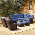 HILLGA 7-Piece Luxury Patio Furniture Set by HILLGA