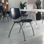 Flash Furniture Hercules Series Plastic Contoured Lobby Chairs - Image 2