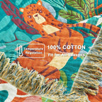 LUTBM Throw Blanket for Bed Couch Sofa Soft Cotton Twin Summer Blankets for - Image 6