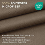 Joydeco Blackout Curtains 108 Inches Long 1 Panel, Thermal Insulated Long - Image 2