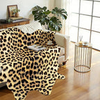 Western Faux Leopard Rug, Animal Print Cheetah Rugs, 6.2 x 5.2 Ft | Premium - Image 6