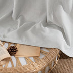 YoungsTex Light Grey Linen Curtains 84 Inches Long - Image 9