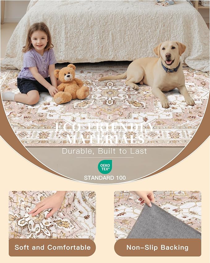 Madane Washable Runner Rug 2x6 Runners - Image 5