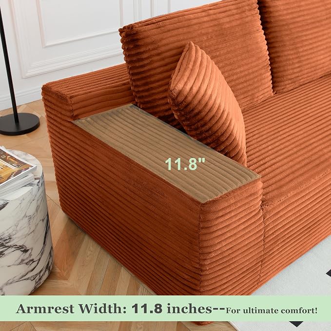 125" Oversized Sectional Couches - Image 4