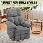 Korser Recliner Chair, Swivel Rocker Recliner Chair - Image 8
