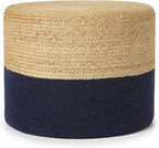 · REDEARTH · Cylindrical Pouf Foot Stool Ottoman - Image 4