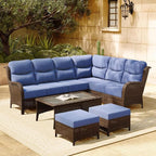 HILLGA 4-Piece Luxury Patio Furniture Set by HILLGA