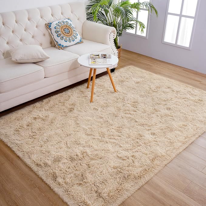 Chicrug Soft Area Rugs for Bedroom Living Room Plush Fluffy Rug 9x12 | Shag - Image 5