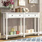 Merax Retro Console Table Sofa Table by Merax