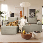 96" Sectional Couches for Living Room Cloud Couch Sofa - Image 8