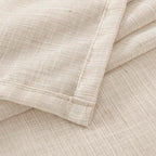 BGment Oatmeal 98 Inches Long Linen Curtains - Image 9