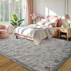 LOCHAS 4x6 Area Rugs Fluffy Living Room Carpets - Image 3