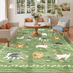 DUKINO 6x9 Washable Dog Area Rug - Image 6