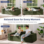 MAXYOYO 79" Oversized Boneless Loveseat Sofa Couch - Image 4