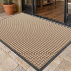 Front Door Mat Outside Entrance, Heavy Duty Waterproof Doormat | 61.5"x36" by WELDUN%E2%80%94IdealChoiceforHome
