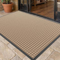 Front Door Mat Outside Entrance, Heavy Duty Waterproof Doormat | 47.5"x35.5" by WELDUN%E2%80%94IdealChoiceforHome