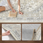 9x12 Area Rugs for Living Room, Large Washable Rug, Dining Room, Low Pile - Image 6