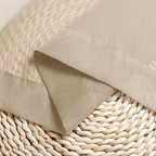 Chyhomenyc Taupe Sheer Valance for Windows, 2 Pack | Light Filtering Voile Soft - Image 4