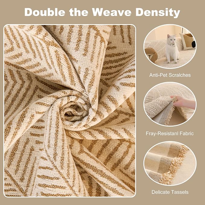 Couch Covers for Sofa, Sofa Covers Washable, Sectional Couch Covers, Sofa - Image 9
