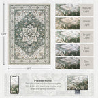 9x12 Area Rugs Living Room: Washable Rug - Image 2