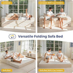 MAXYOYO Convertible Sofa Bed, Folding Sleeper Chair - Image 4