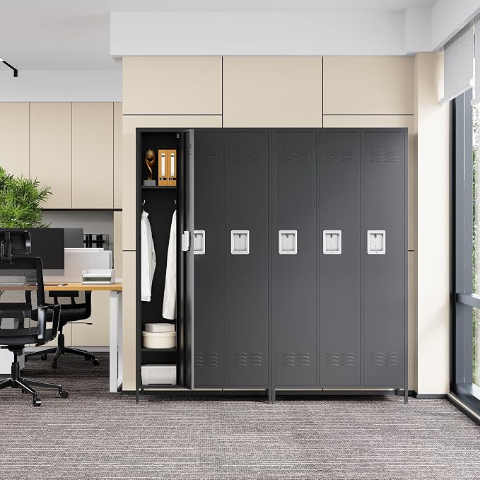 Metal Locker Storage Locker, Assemble Required - Image 9