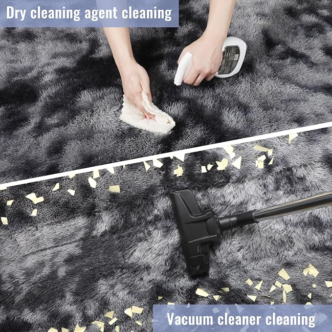 Super Soft Runner Rugs for Hallway 2' x 6', Abstract Grey Bedroom Rugs | Plush - Image 6
