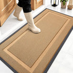 OLANLY Front Door Mat Outside 47x23, All-Season Heavy-Duty Rubber Doormat | by OLANLY