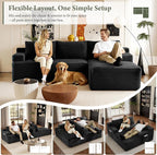 Sectional Couches for Living Room Cloud Couch Sofa - Image 7