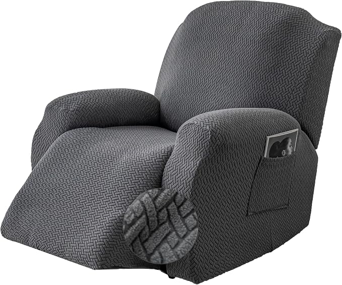 Genina Recliner Chair Cover, Stretch Reclining Chair Covers, Recliner Sofa by Genina
