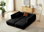 U Shaped Cloud Sectional, Convertible L Shaped Couch - Image 7
