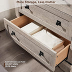 T4TREAM 32" Farmhouse Nightstand - Image 5