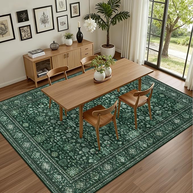 3x5 Area Rugs Living Room: Washable Rug - Image 4