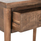 Kosas Home Ciaria Transitional Mango Wood End Table in Medium Brown - Image 5