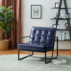 Glitzhome Mid Century Modern Accent Chair, Modern Living Room Chairs by Glitzhome