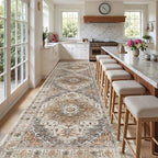 Madane 4x12 Wide Hallway Runner Rug Washable - Image 2